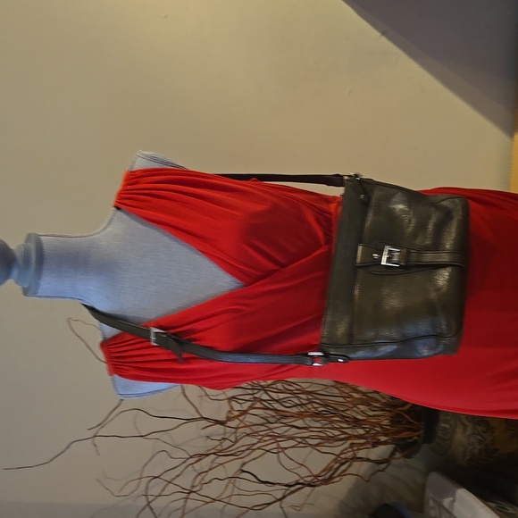 Etienne Aigner Handbags - Green leather crossbody purse